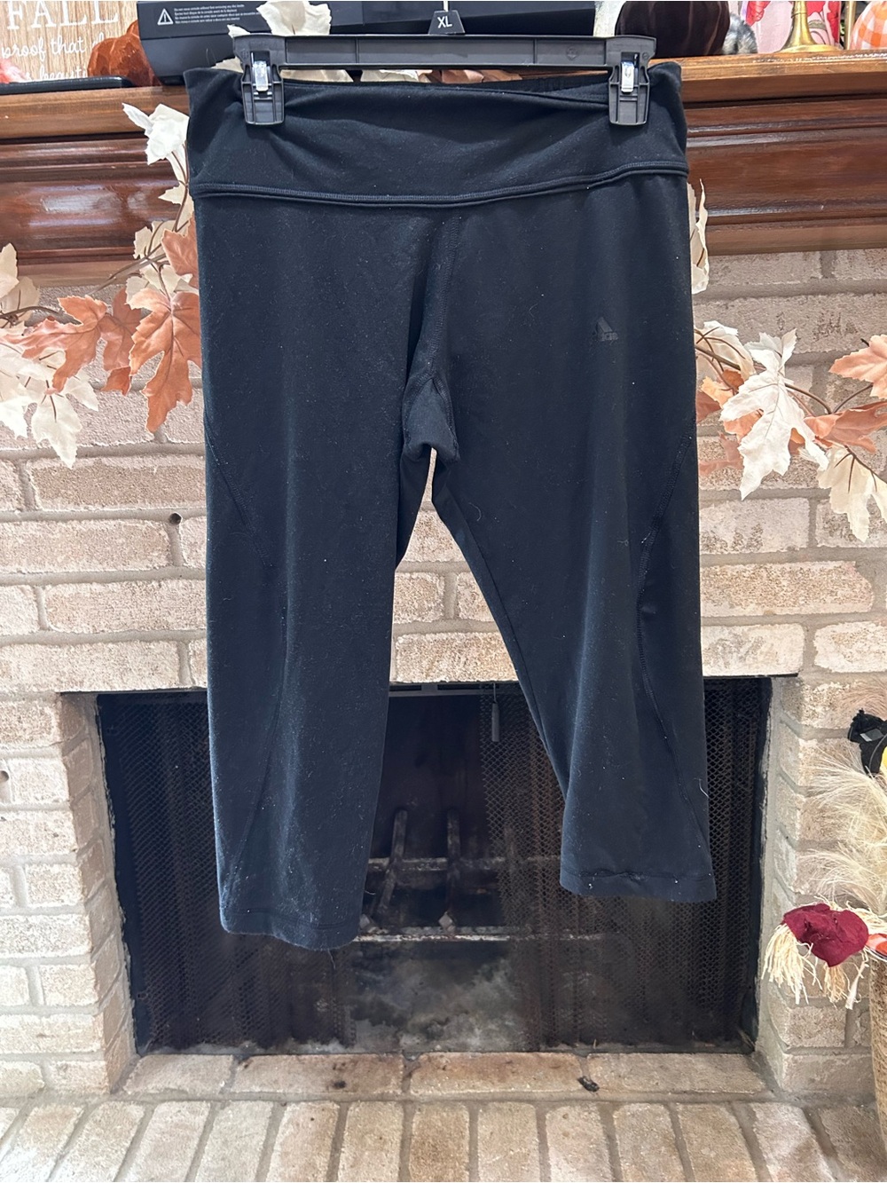 adidas Black Women's Capri Leggings EUC